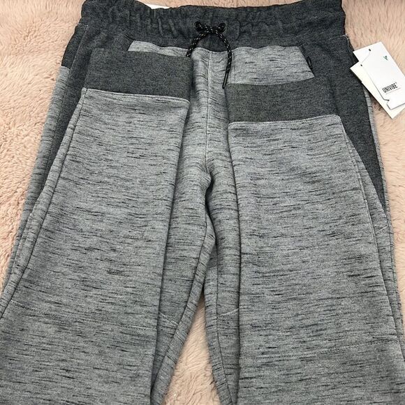 Univibe boys large heather gray jogger new - Picture 2 of 4